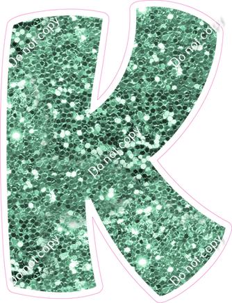 BBT 12" Individuals - Sea Foam Sparkle K