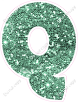 BBT 12" Individuals - Sea Foam Sparkle Q