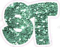 BBT 12" Individuals - Sea Foam Sparkle ST