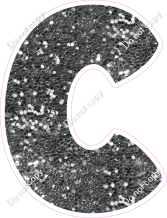 BBT 12" Individuals - Silver Sparkle C