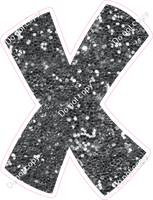 BBT 12" Individuals - Silver Sparkle X