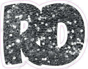 BBT 12" Individuals - Silver Sparkle RD