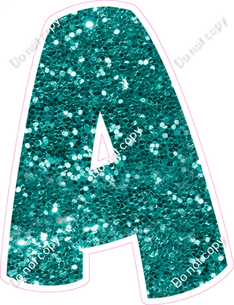 BBT 12" Individuals - Teal Sparkle A