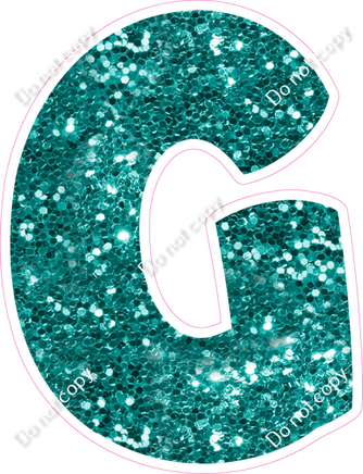 BBT 12" Individuals - Teal Sparkle G