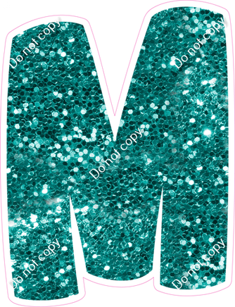 BBT 12" Individuals - Teal Sparkle M