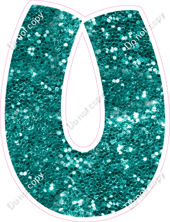 BBT 12" Individuals - Teal Sparkle U