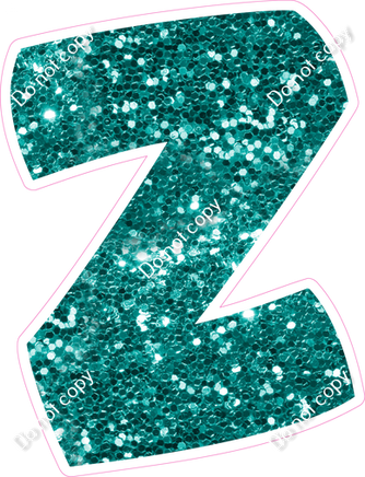 BBT 12" Individuals - Teal Sparkle Z
