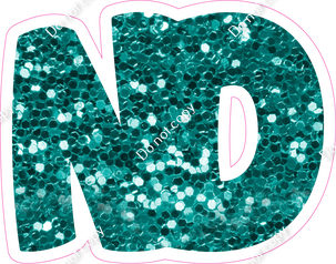 BBT 12" Individuals - Teal Sparkle ND