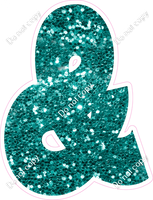 BBT 12" Individuals - Teal Sparkle &