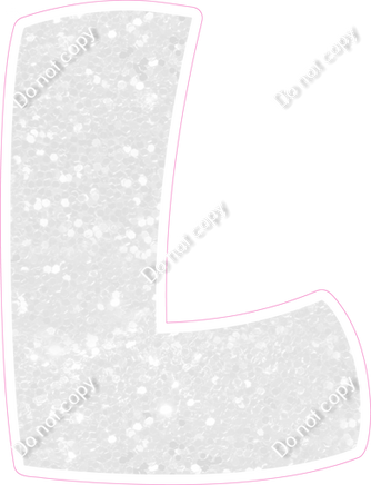 BBT 12" Individuals - White Sparkle L