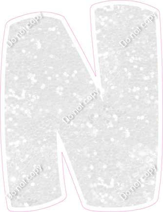 BBT 12" Individuals - White Sparkle N