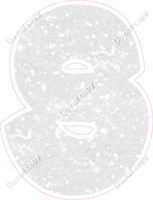 BBT 12" Individuals - White Sparkle S