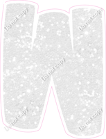 BBT 12" Individuals - White Sparkle W