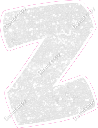 BBT 12" Individuals - White Sparkle Z