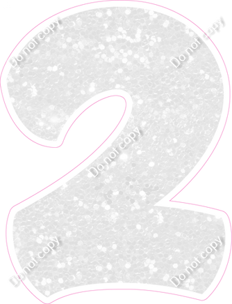 BBT 12" Individuals - White Sparkle 2