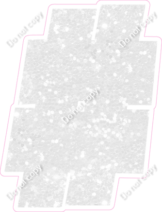 BBT 12" Individuals - White Sparkle #