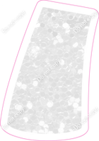 BBT 12" Individuals - White Sparkle Apostrophe