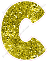 BBT 12" Individuals - Yellow Sparkle C