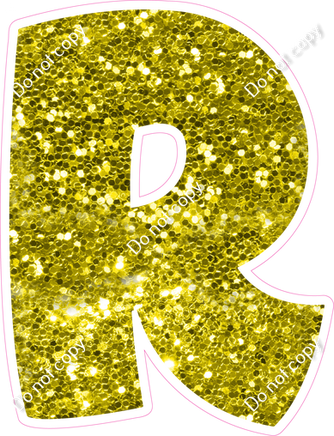 BBT 12" Individuals - Yellow Sparkle R