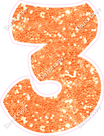 BBT 18" Individuals - Amber Sparkle 3