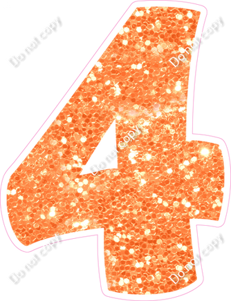 BBT 18" Individuals - Amber Sparkle 4