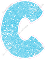 BBT 18" Individuals - Baby Blue Sparkle C