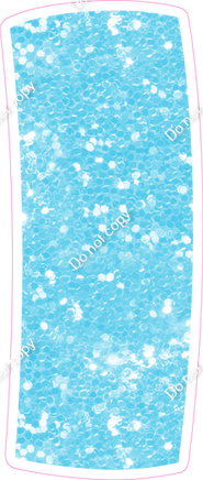 BBT 18" Individuals - Baby Blue Sparkle I