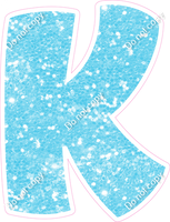 BBT 18" Individuals - Baby Blue Sparkle K