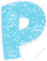 BBT 18" Individuals - Baby Blue Sparkle P