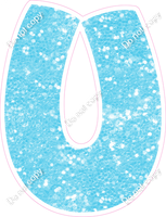 BBT 18" Individuals - Baby Blue Sparkle U