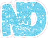 BBT 18" Individuals - Baby Blue Sparkle ND