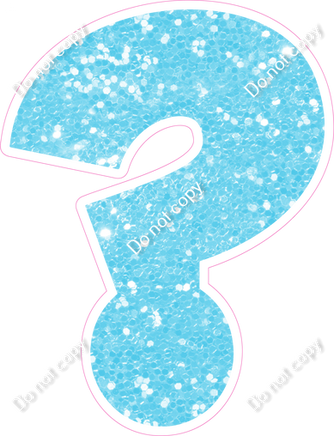 BBT 18" Individuals - Baby Blue Sparkle ?