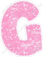 BBT 18" Individuals - Baby Pink Sparkle G