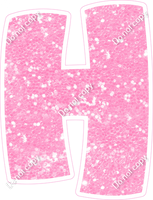 BBT 18" Individuals - Baby Pink Sparkle H