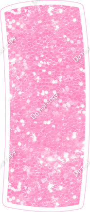 BBT 18" Individuals - Baby Pink Sparkle I