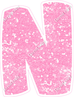 BBT 18" Individuals - Baby Pink Sparkle N