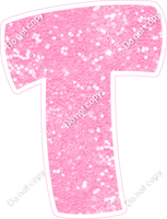 BBT 18" Individuals - Baby Pink Sparkle T