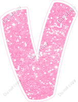 BBT 18" Individuals - Baby Pink Sparkle V