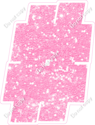 BBT 18" Individuals - Baby Pink Sparkle #