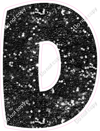 BBT 18" Individuals - Black Sparkle D