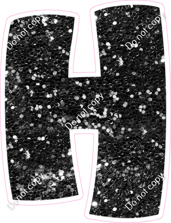 BBT 18" Individuals - Black Sparkle H