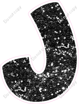 BBT 18" Individuals - Black Sparkle J