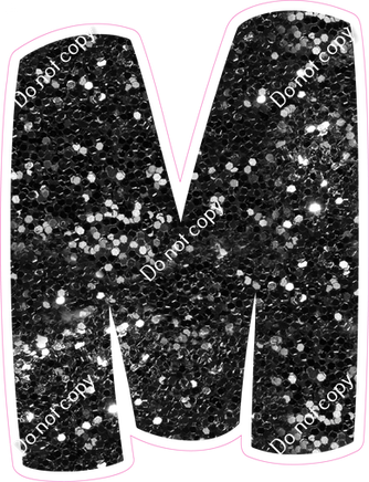 BBT 18" Individuals - Black Sparkle M