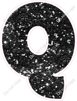 BBT 18" Individuals - Black Sparkle Q