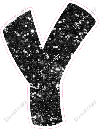 BBT 18" Individuals - Black Sparkle Y