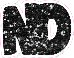 BBT 18" Individuals - Black Sparkle ND