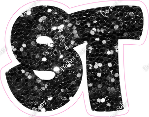 BBT 18" Individuals - Black Sparkle ST