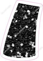 BBT 18" Individuals - Black Sparkle Apostrophe