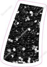 BBT 18" Individuals - Black Sparkle Apostrophe
