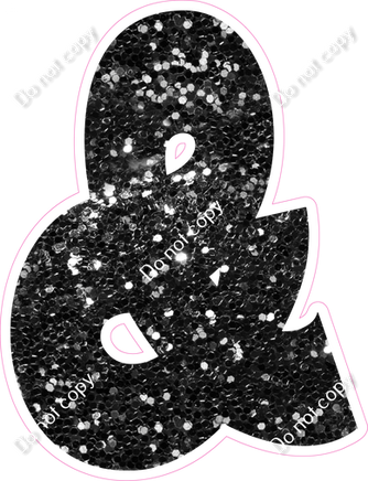 BBT 18" Individuals - Black Sparkle &